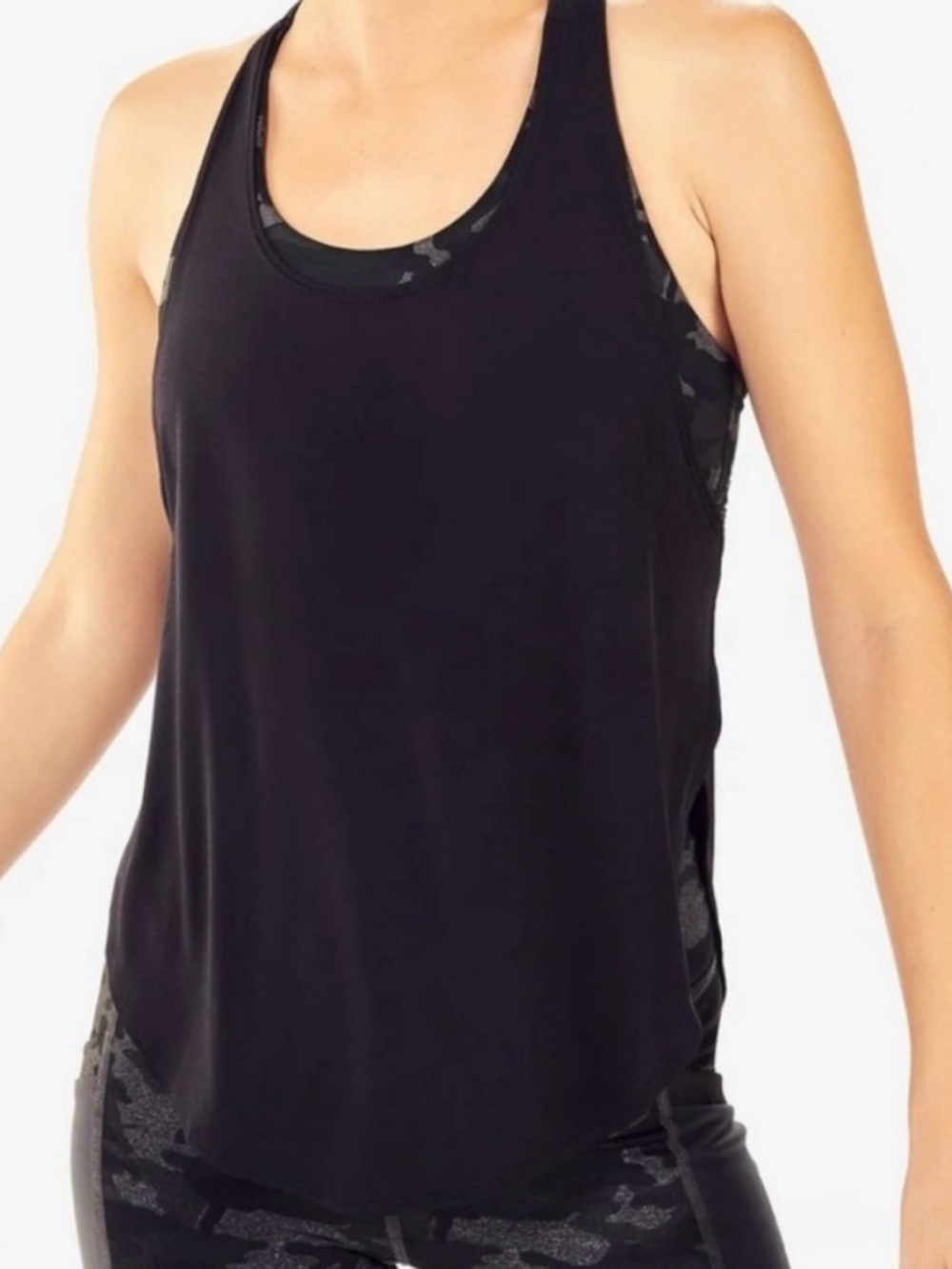 Fabletics Giselle Powertouch Built-In Bra Swing Tank